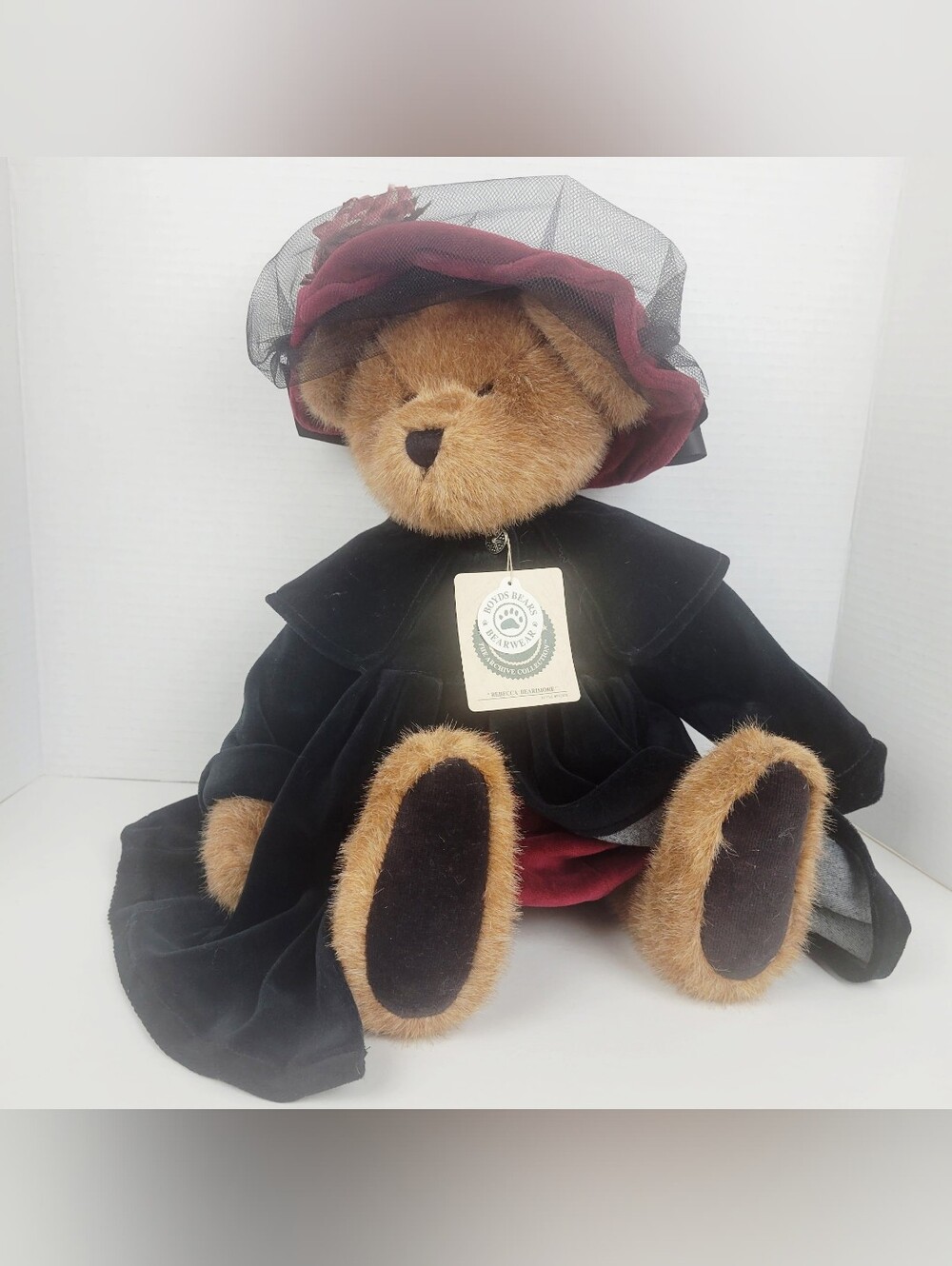 Vtg 2000~Boyds Bears Archive Collection~Best Dressed~Rebecca Bearimore Plush 16"